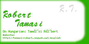 robert tamasi business card